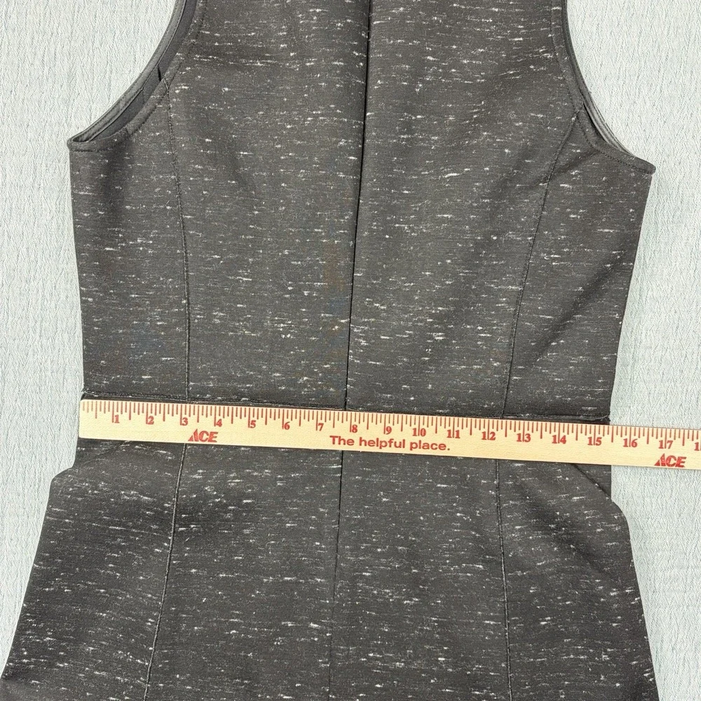 Sea New York Womens Black Speckled Ponte Knit‎ Fit & Flare Dress Size 6 EUC! - Picture 7 of 11